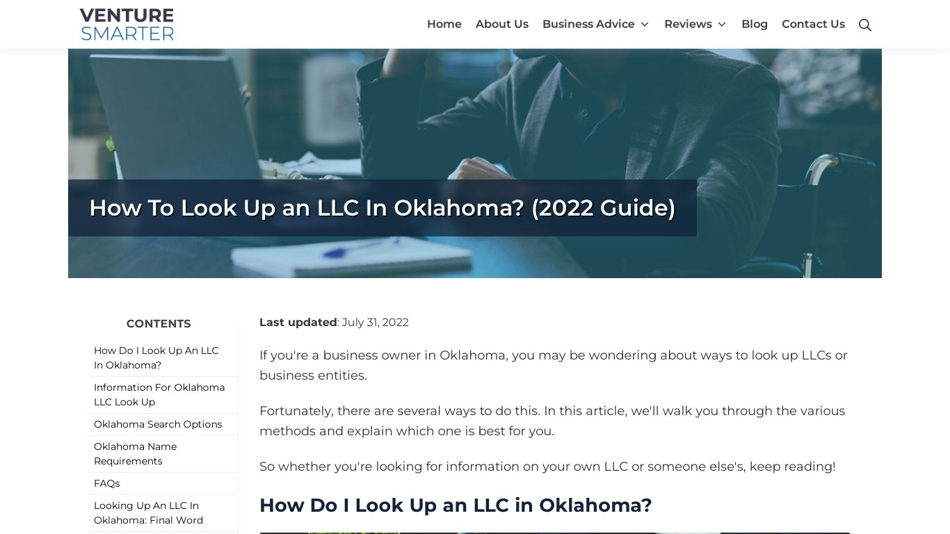 How To Look Up an LLC In Oklahoma? (2022 Guide)